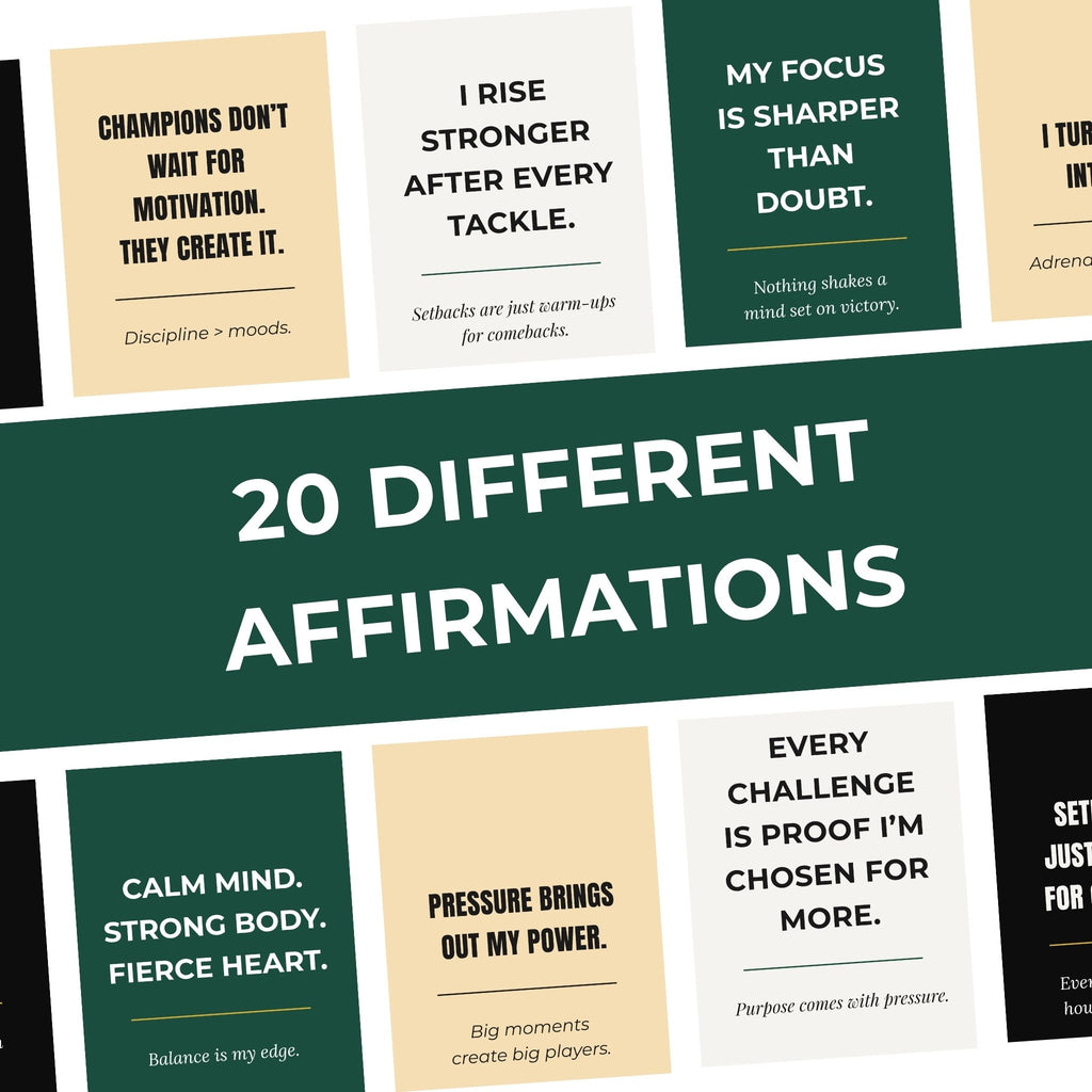 Champion Energy Pack (20 Affirmation Cards + 10 Lockscreens)